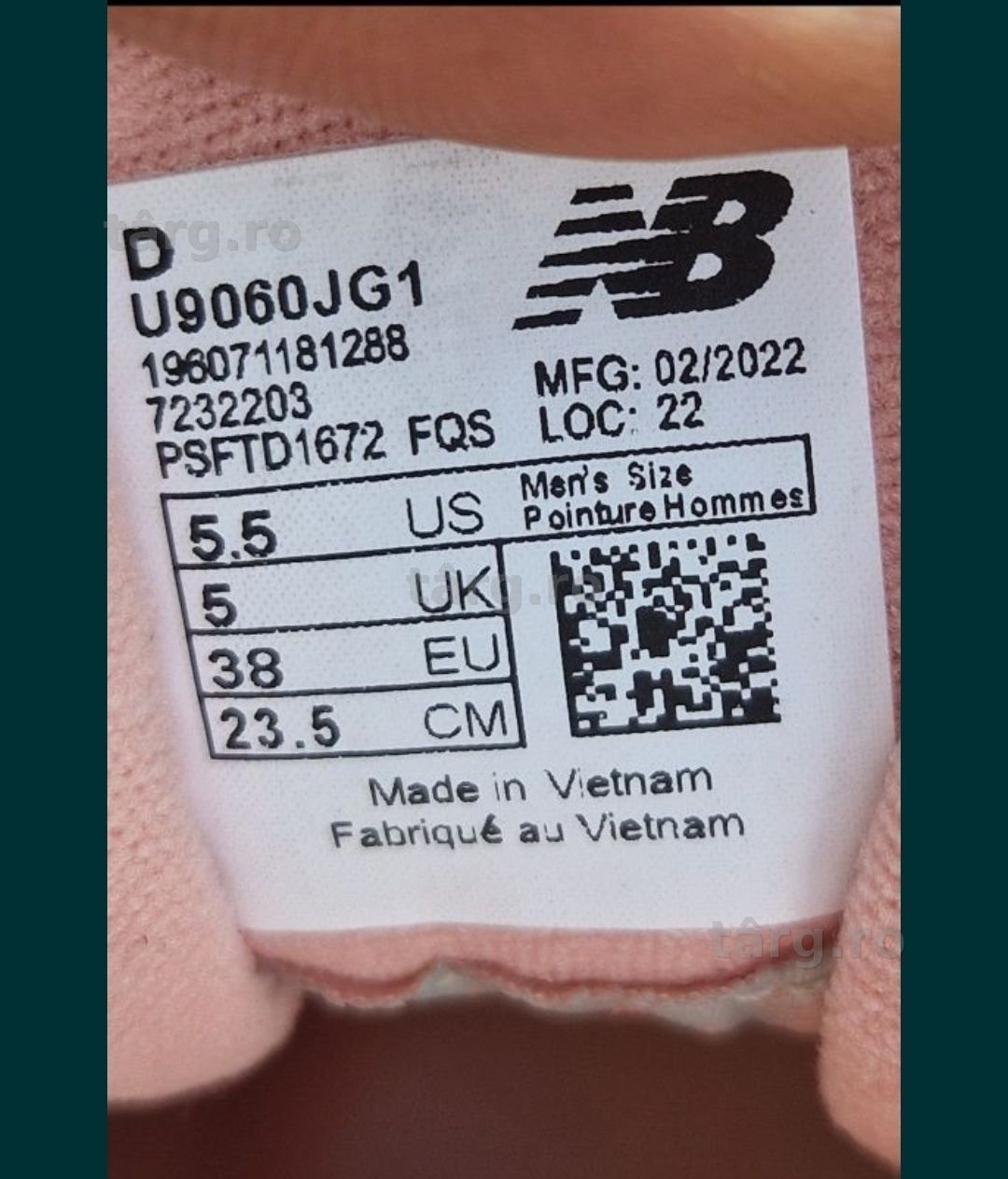 New Balance 9060 x joe 7