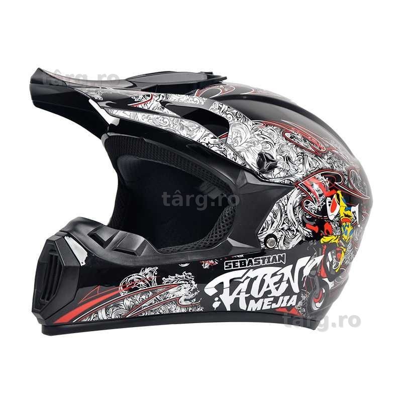 Casca Moto Enduro Cross ATV - S / M / L / XL - Multicolor 5