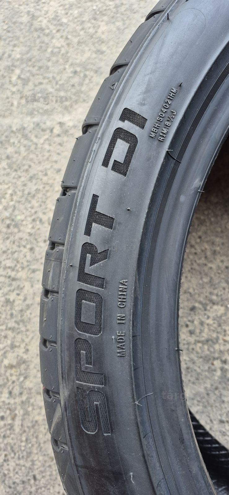 4 anvelope vara noi,fata Tercelo 245/40/18,spate Sunwide 275/35/18.Pret/bucata 4