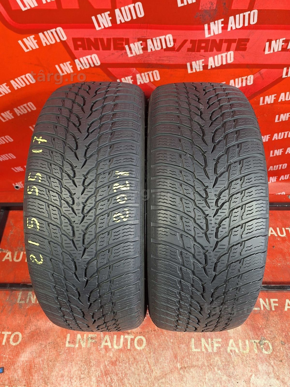 Anvelope M+S 215/55/17 - NOKIAN - 5.8 MM - DOT 2021 !