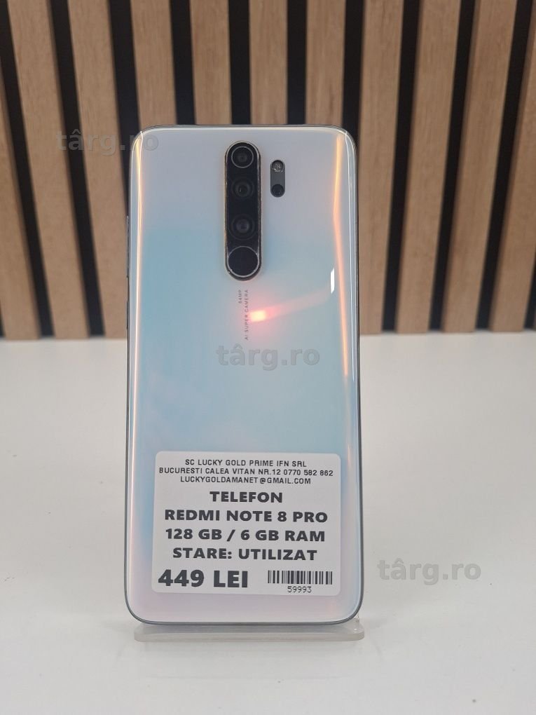 Redmi Note 8 Pro / 128GB / 6 GB RAM / #59993