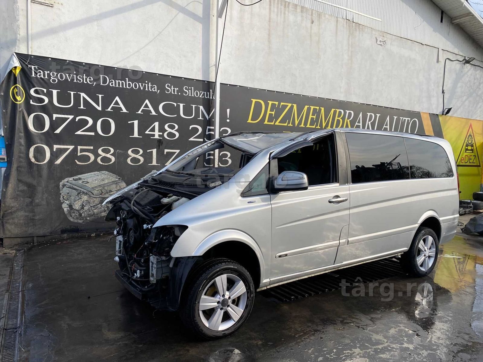 Dezmembrez mercedes viano w639 2.2 om.651 4 Matic/vito 4x4/grup vito/