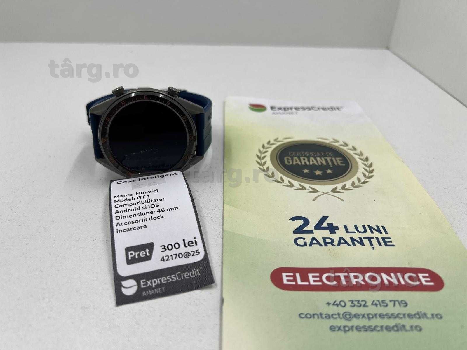 Smartwatch Huawei GT 1 46mm (Ag18 Tutora B.42170) Garantie 2 ani! 2