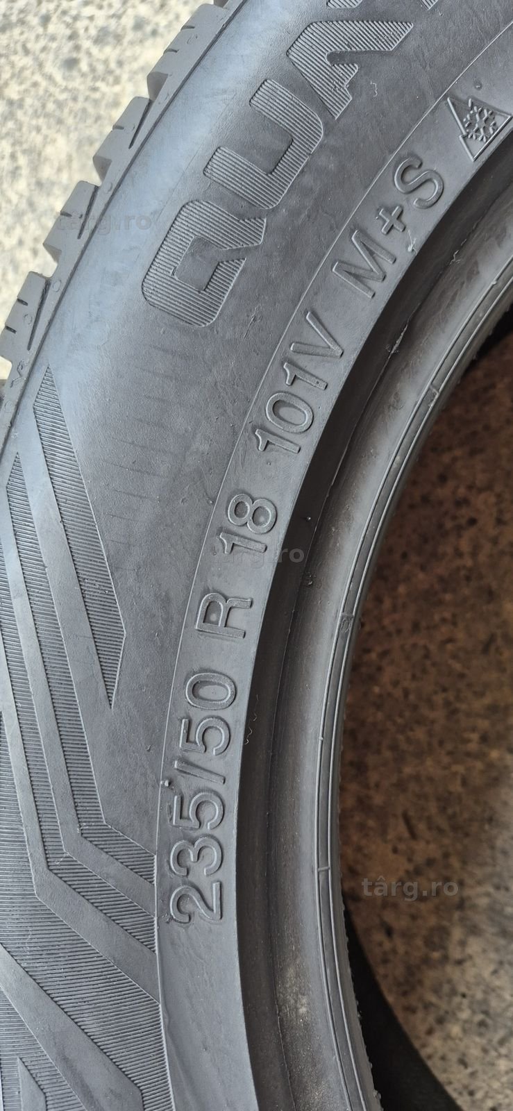 4 anvelope M+S ca noi Vredestein 235/50/18.Pretul este pe bucata. 6