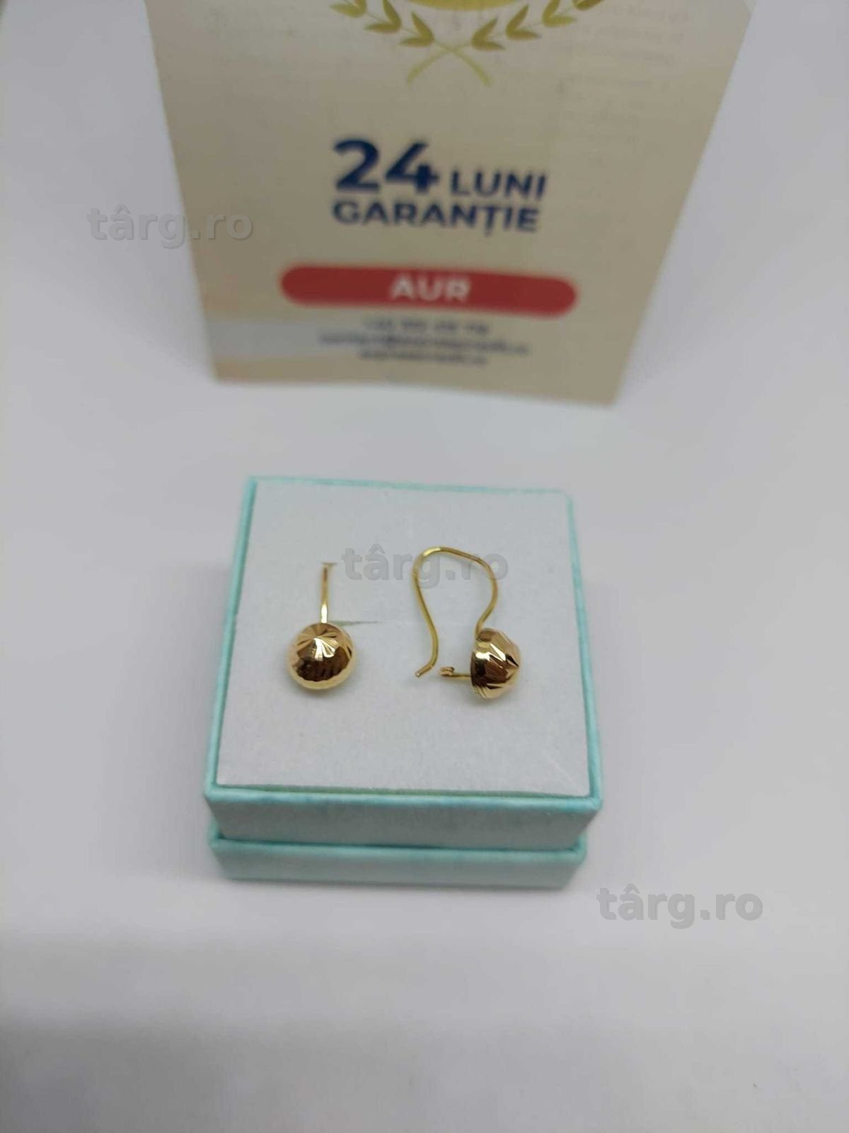 Cercei 14k 1.1gr [34901/30 Pacurari 2] Garantie 2 ani!! 2