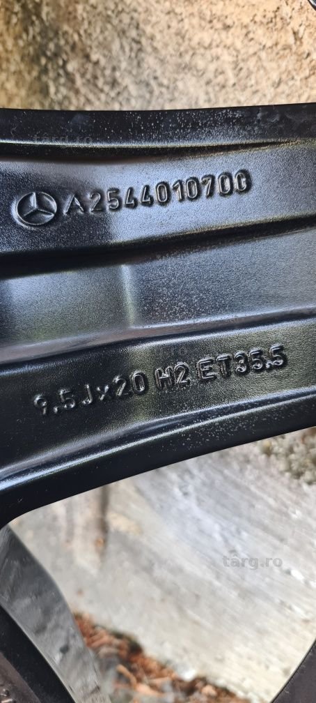 Anvelope/Jante AMG R20 originale Mercedes GLC,echipate,model 2024-2025 5