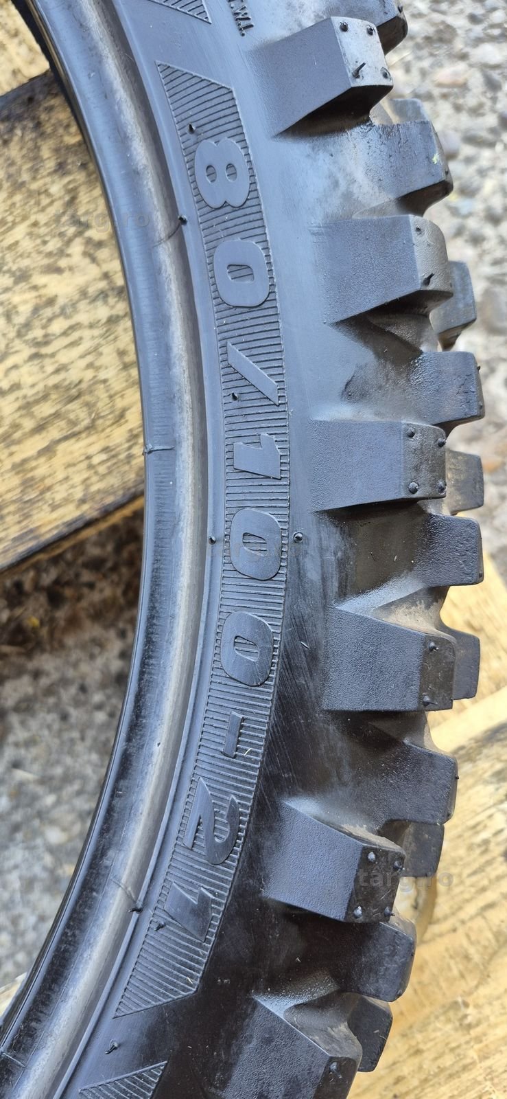 O anvelopa moto ca noua Maxxis 80/100-21M/C. 5