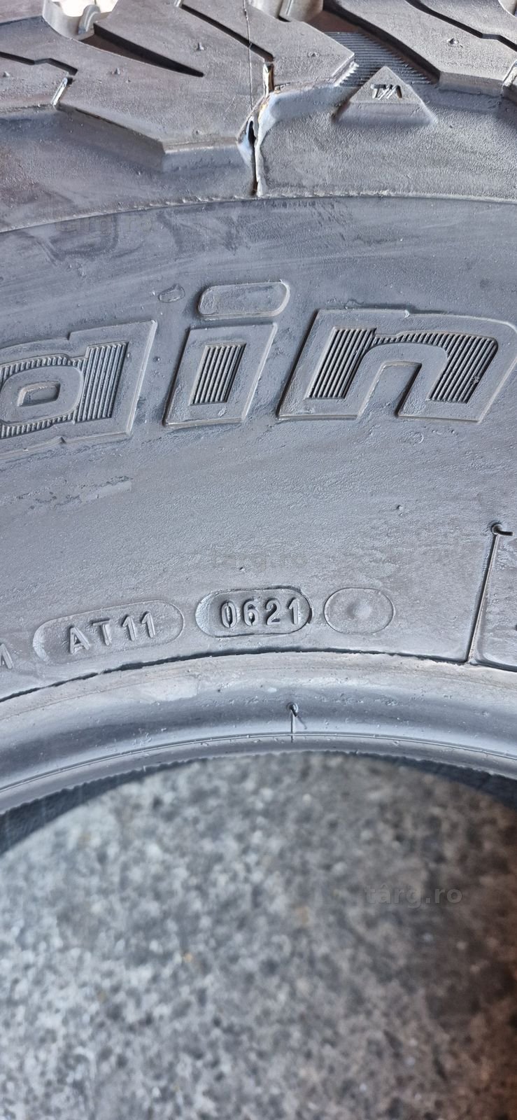 4 anvelope All-Terrain  M+S ca noi BFGoodrich 315/70/17.Pretul/bucata. 8