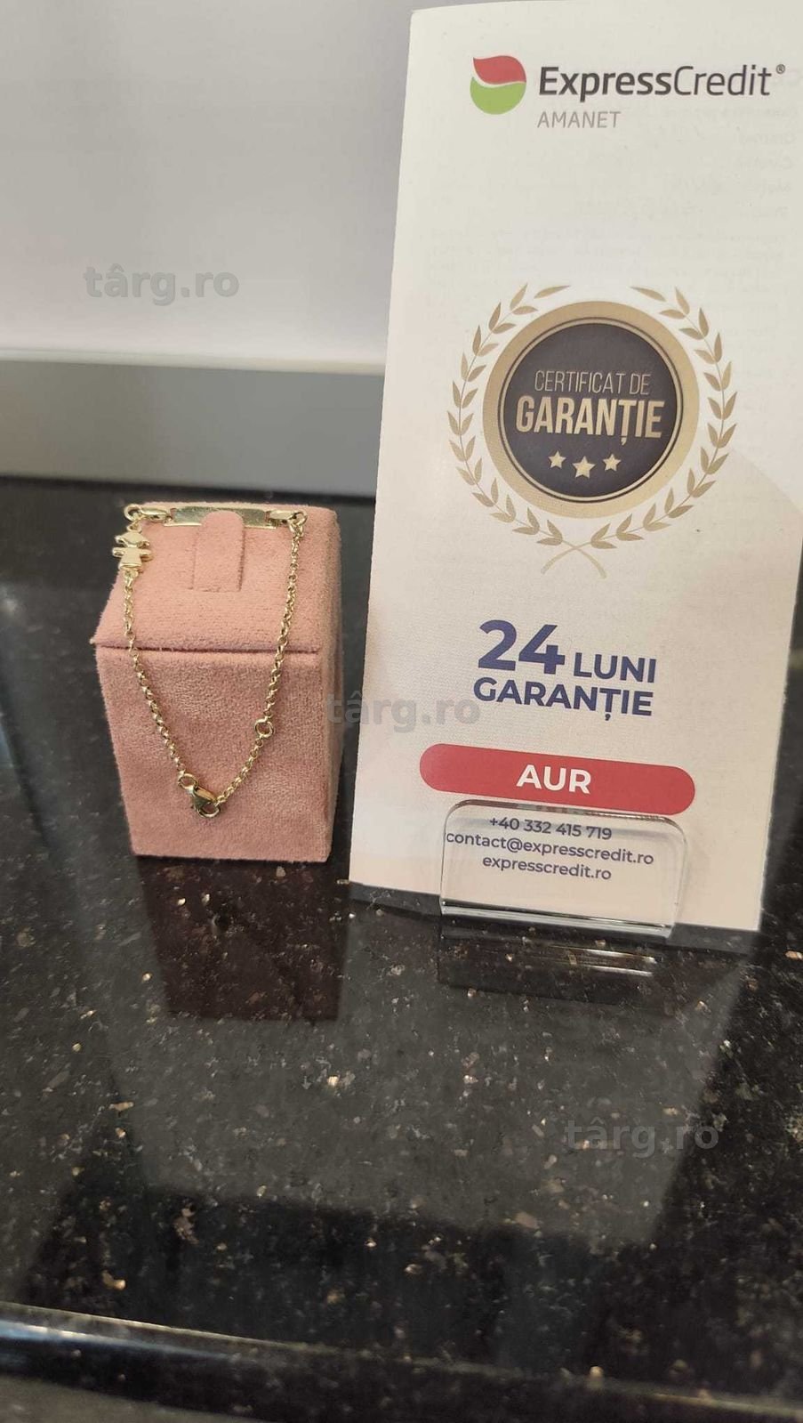 Bratara aur copil 14K 2.25g (Iulius Mall)(B-526.1) Garantie 2 ani!
