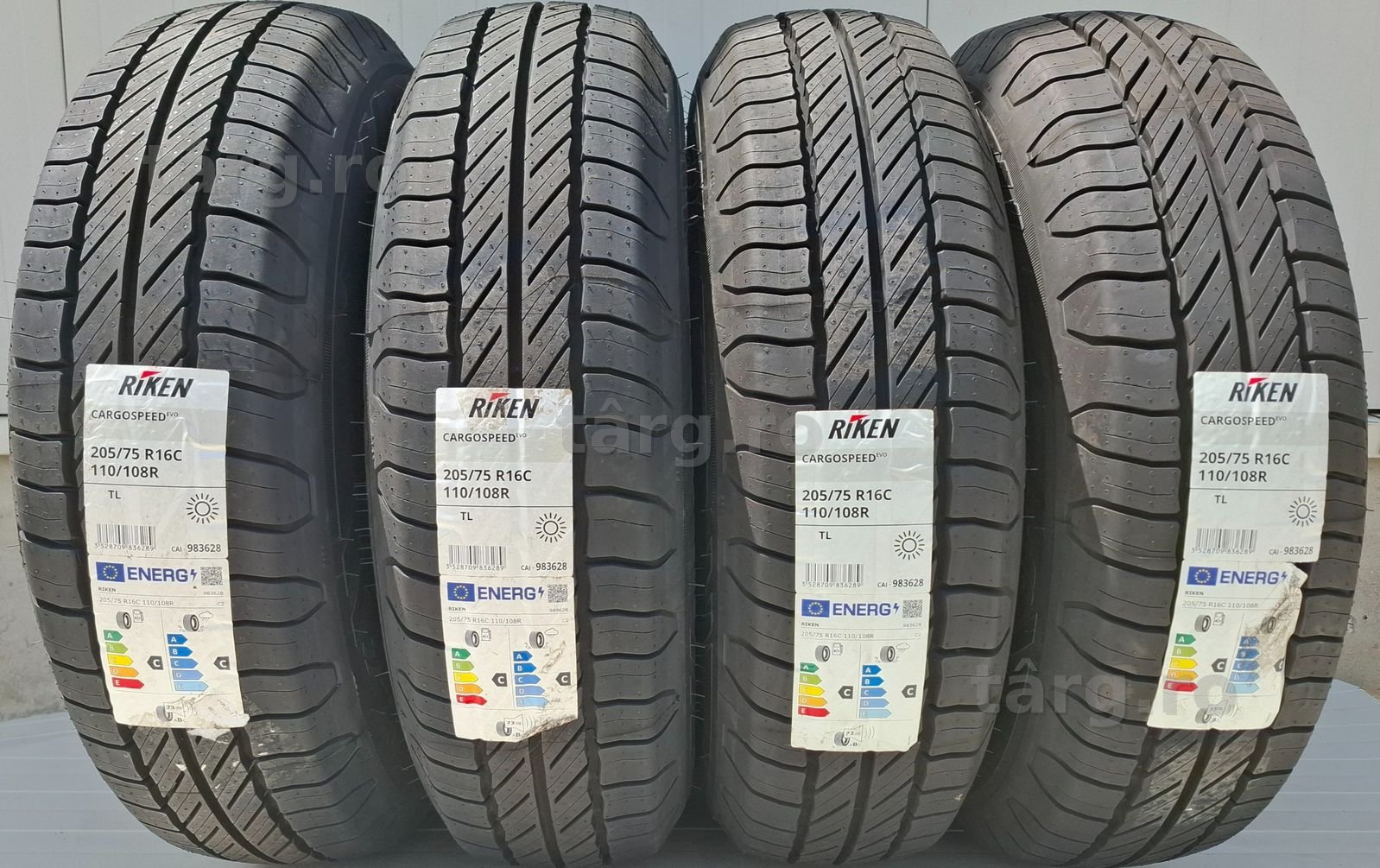 205/75 R16C, 113T, RIKEN (by Michelin), Anvelope vara M+S