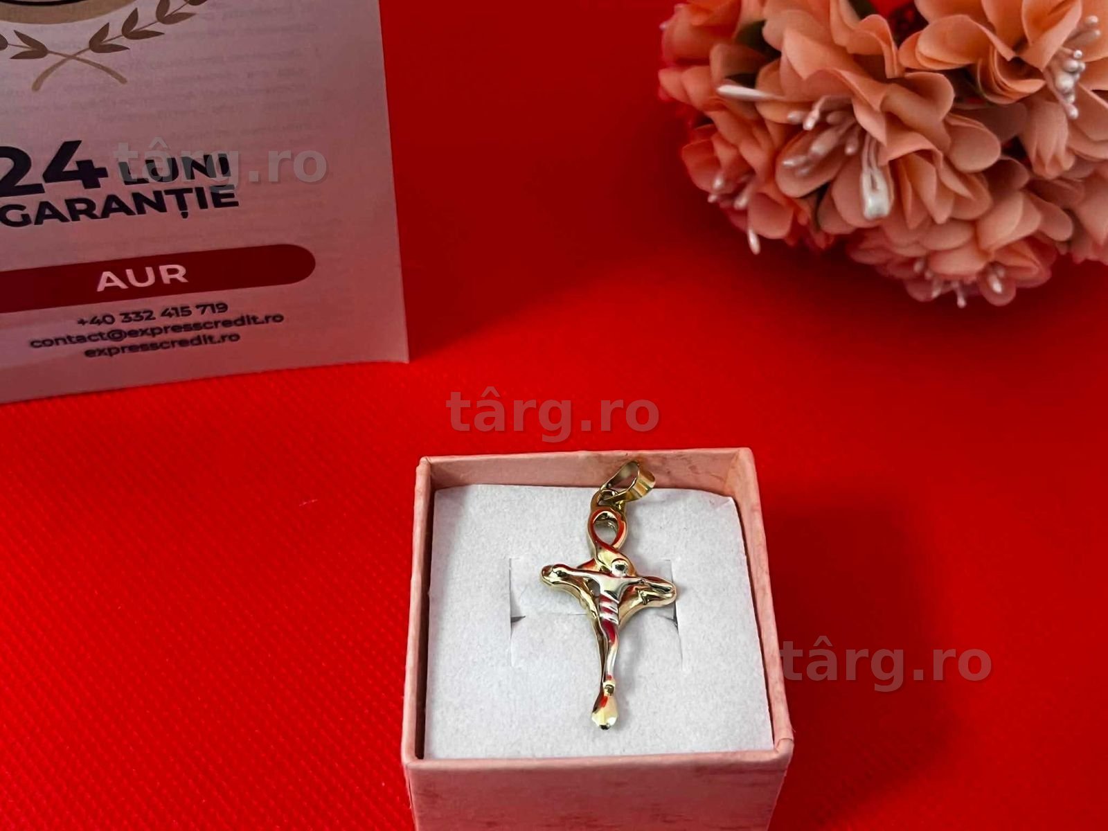 Pandantiv Aur 14k 2.19g (AG16 Moldova b32329.3)-Garantie 2 ani! 2