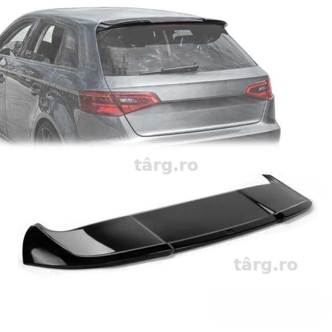 Eleron Luneta Portbagaj Spoiler RS Style AUDI A3 8V Sportback, Negru Lucios