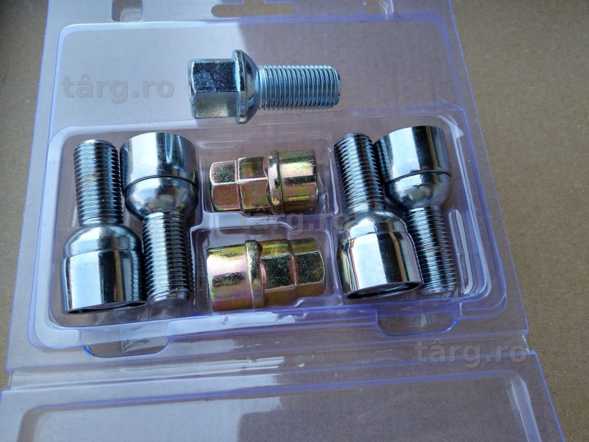 Set prezoane antifurt Vw Audi Mercedes Seat Skoda pt jante Originale