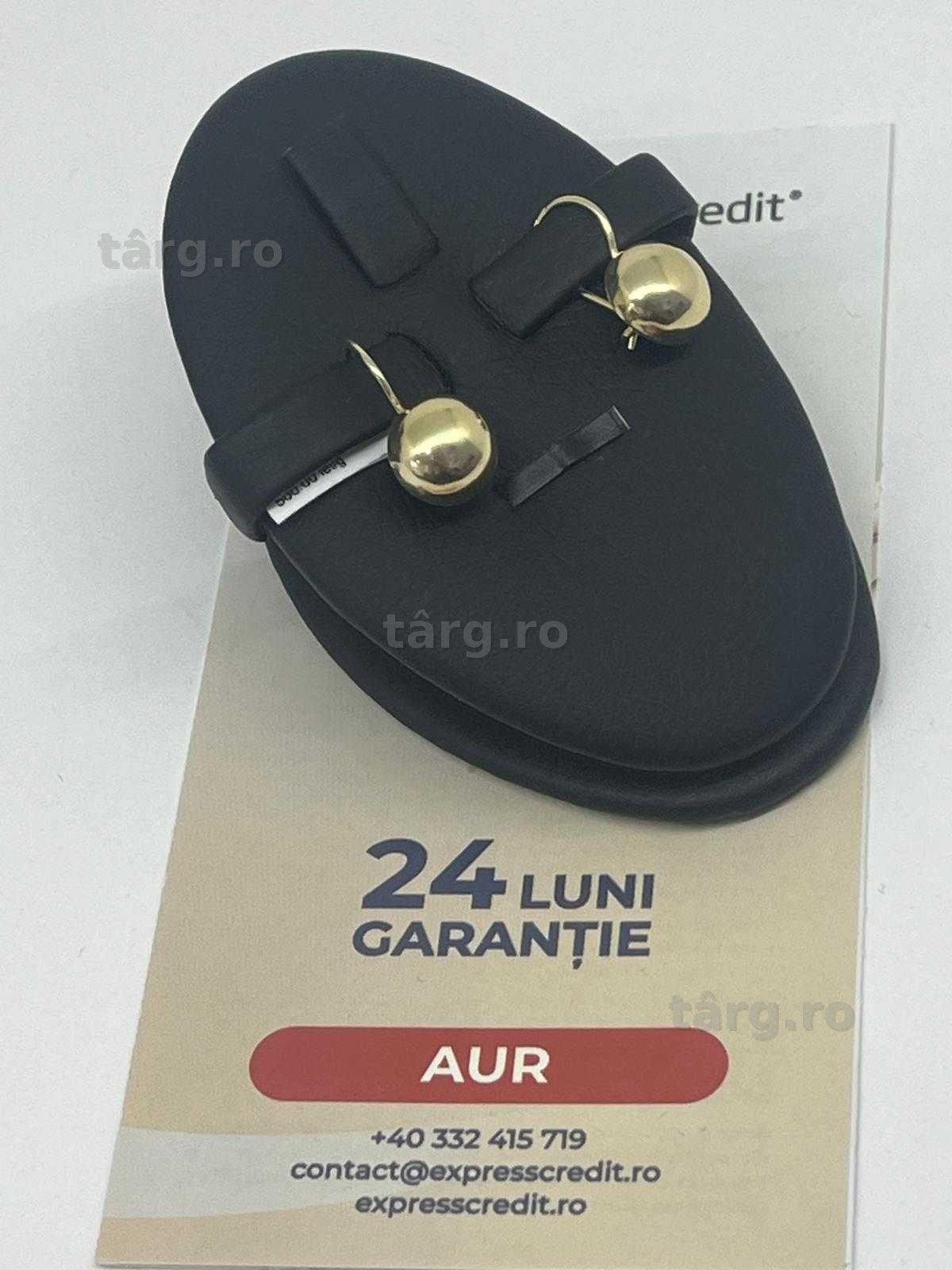 Cercei 14k 2.64g ( Galata B8143.1 ) Garantie 2 ani! 2