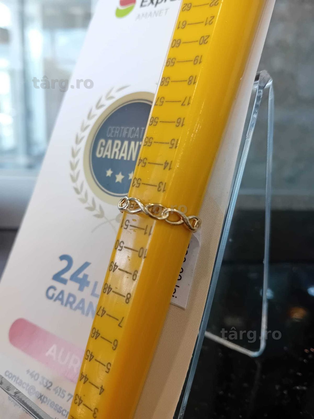 Inel aur 14k 1.06g 12/52 (Iulius Mall)(B-445.2) Garantie 2 ani! 2