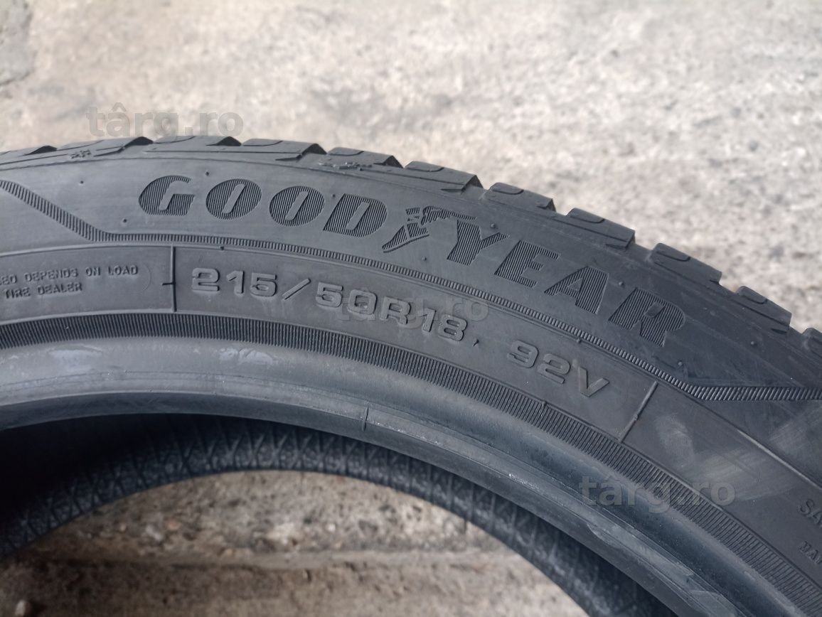 4 anvelope de iarna ca si noi Goodyear 215/50 R18 dot 4919 4