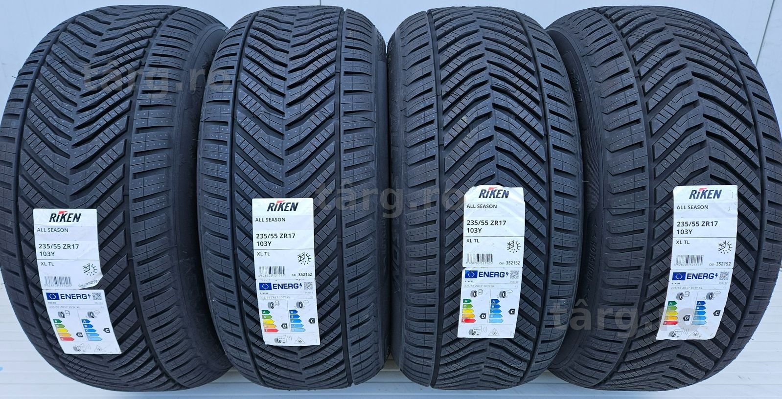 235/55 R17, 103Y, RIKEN (by Michelin) XL, Anvelope all season M+S