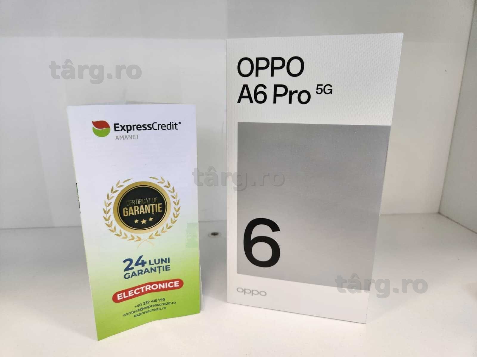 Telefon Oppo A6 Pro 8/256Gb – Desigilat in Agentie! (Ag8 Tudor/B75312) – Garantie 2 Ani!