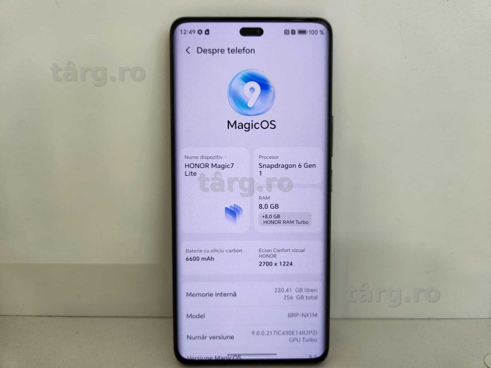 Telefon Honor Magic 7 Lite 5G 8/256Gb Ag20 Dancu B74704 Garantie 2 Ani! 5