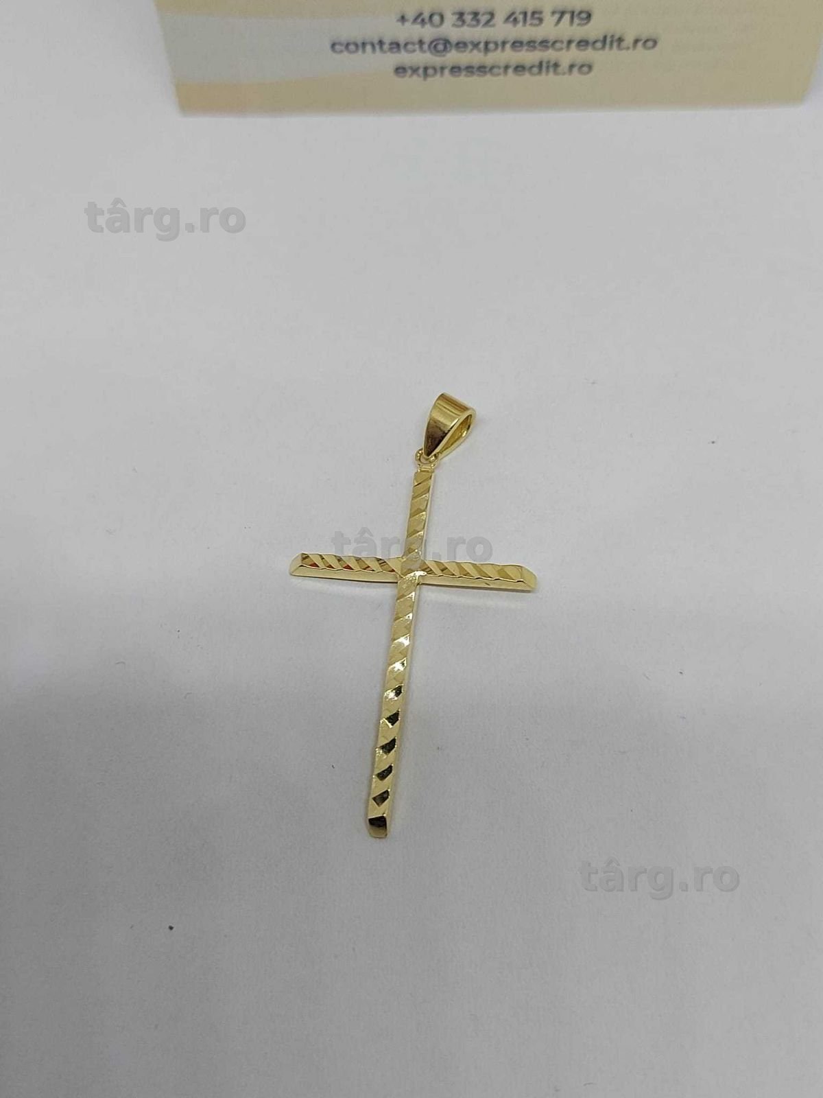 Pandantiv aur 14k 1.47gr [35161.1/30 Pacurari 2] Garantie 2 ani!