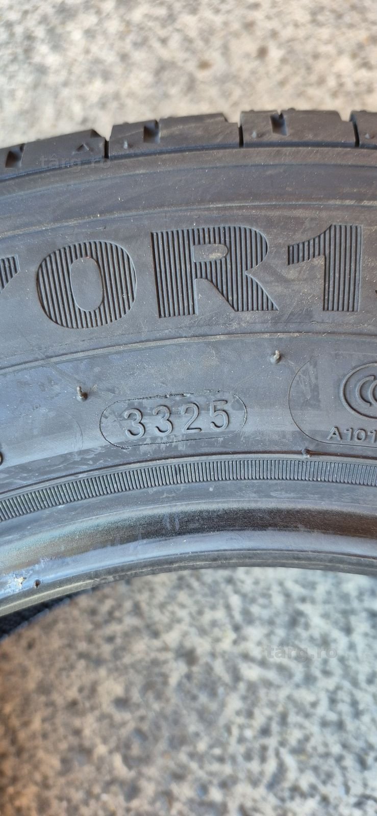 4 anvelope vara noi Tercelo 165/70/13C,dot 2025.Pretul este pe bucata. 8