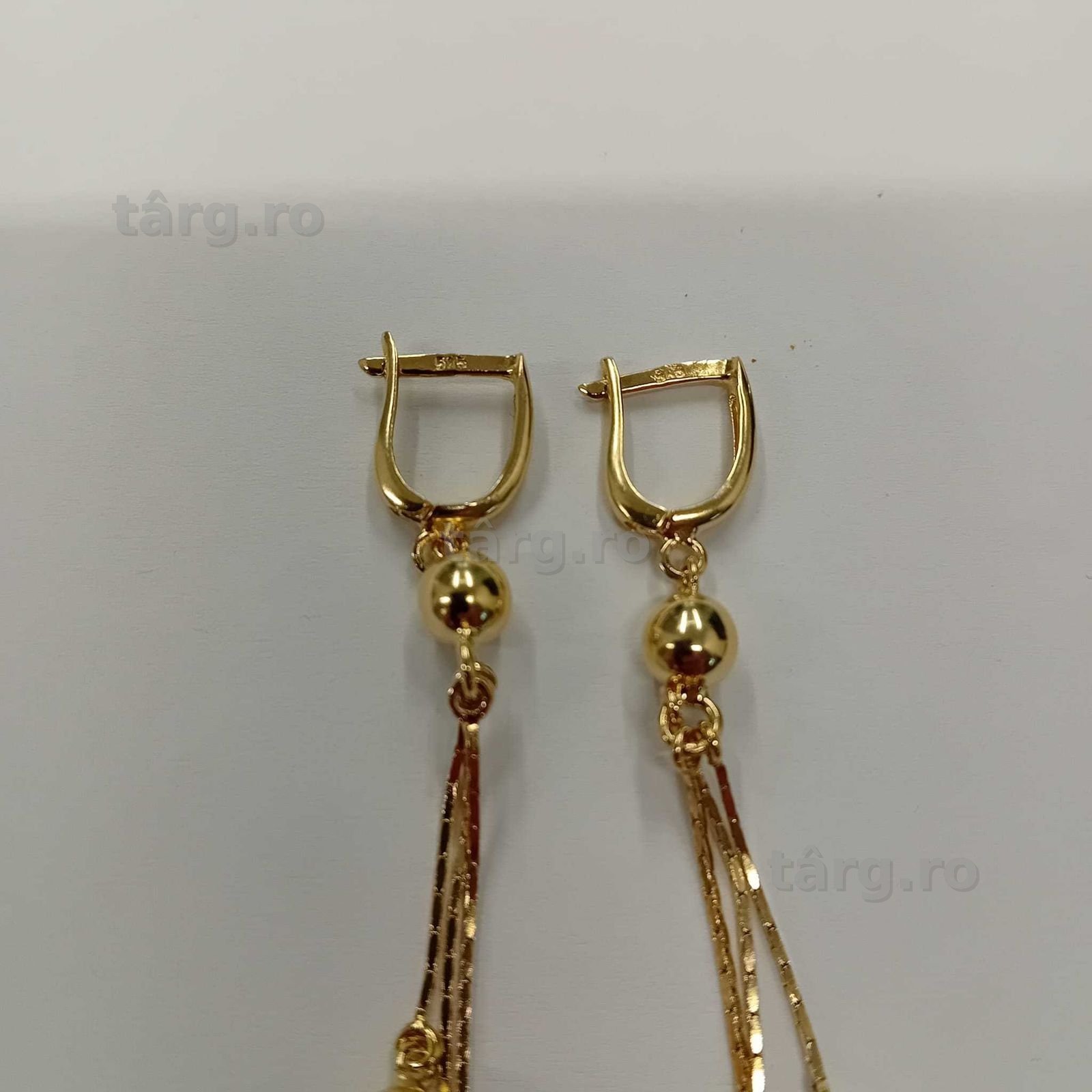 Cercei Aur 14k 6.38g (ag49 Esplanada b.8706) 2 ani garantie 4