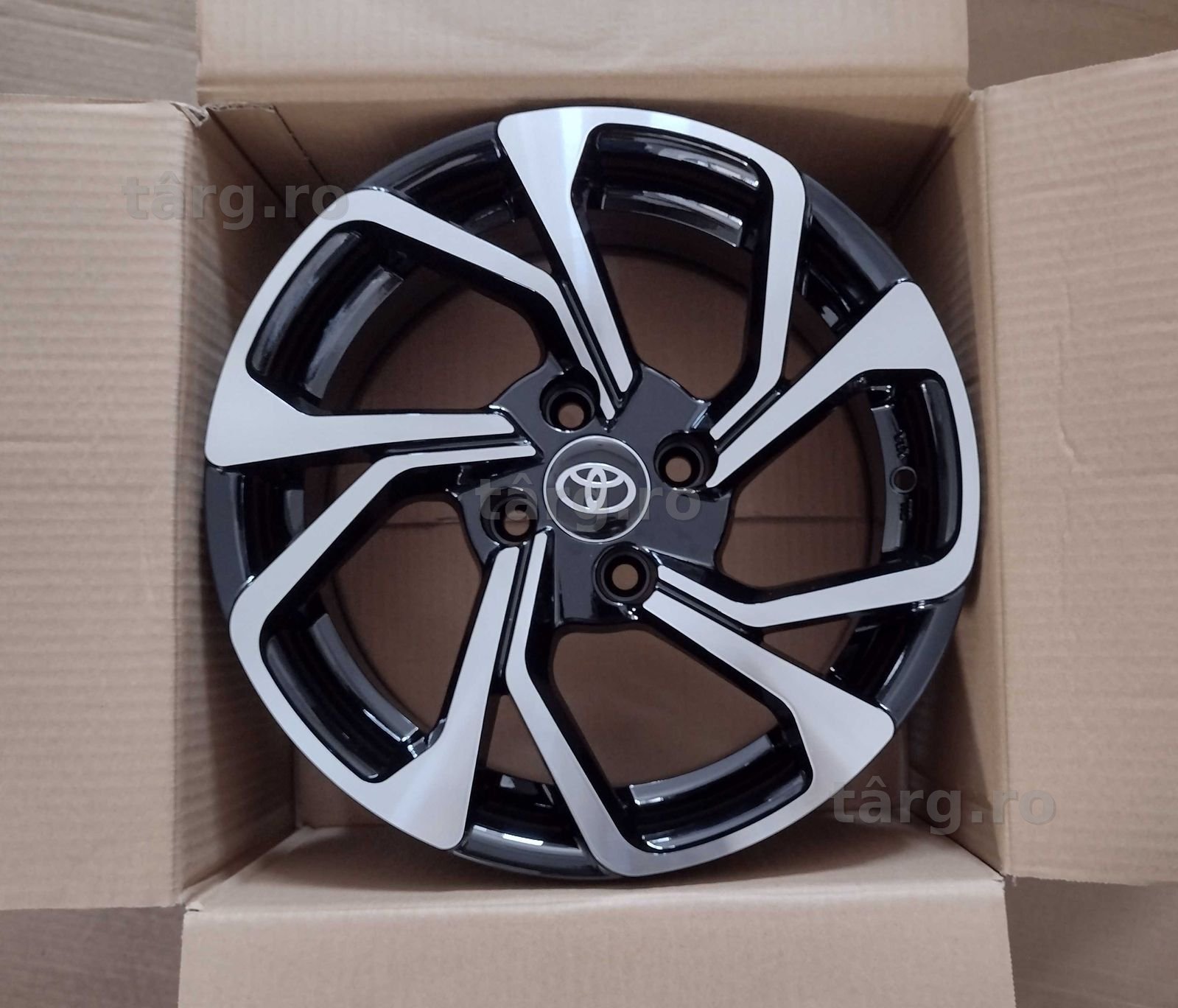 Jante Toyota Corolla Yaris Auris 4 x 100 R15 sau R16 Bicolore