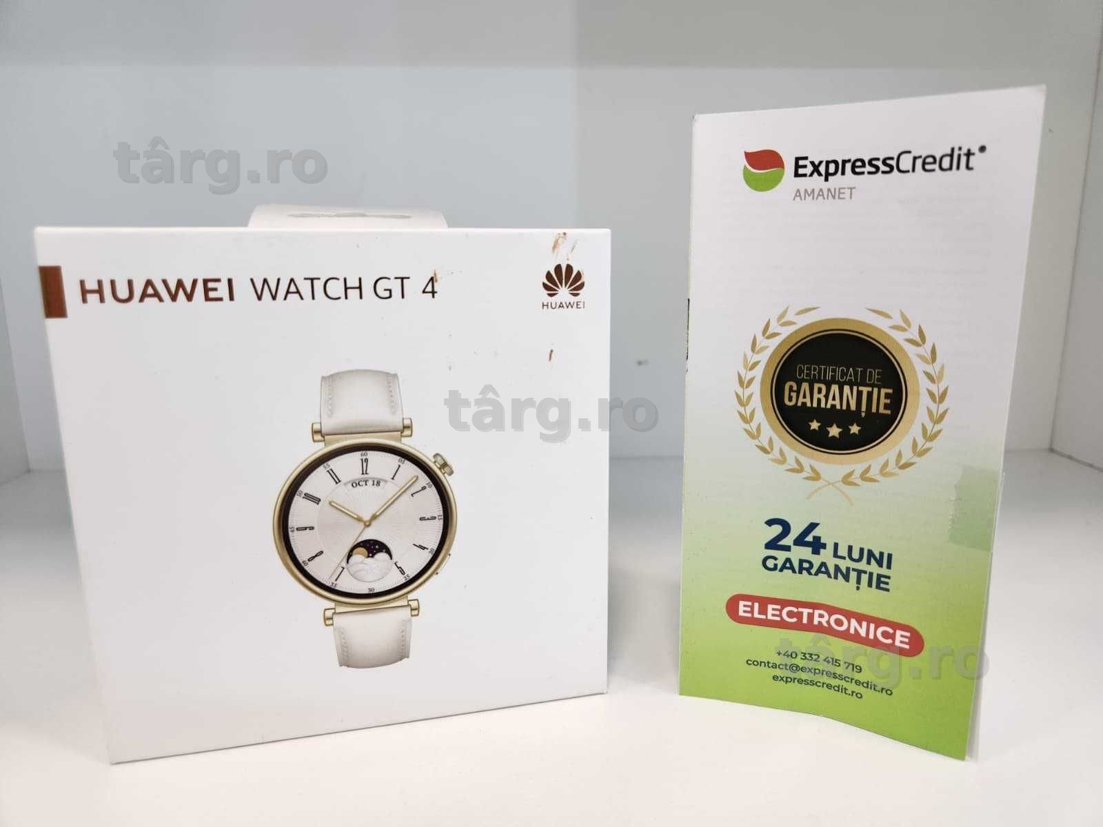 Smartwatch Huawei Watch GT 4 41mm (Ag8 Tudor/B75347) – Garantie 2 Ani!