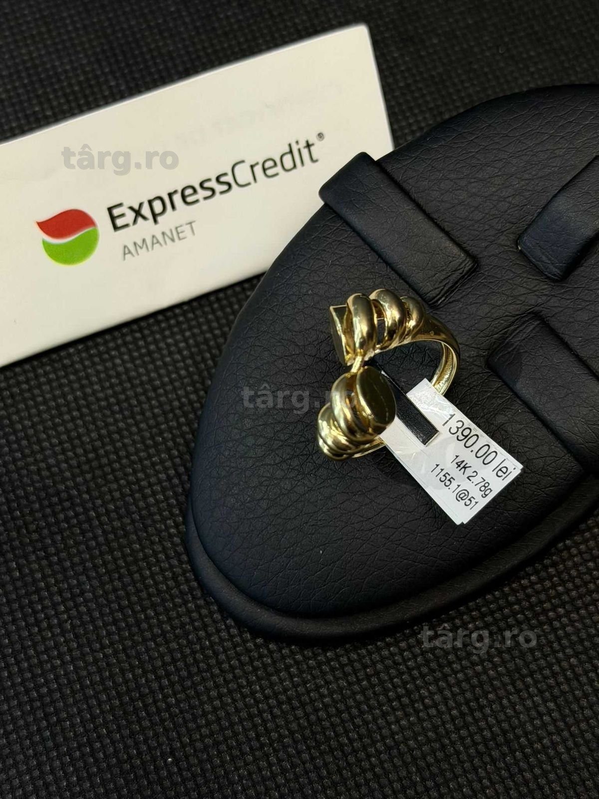 (AG51) Inel aur 14k 2.78g b1155 - Garantie 2 ani!