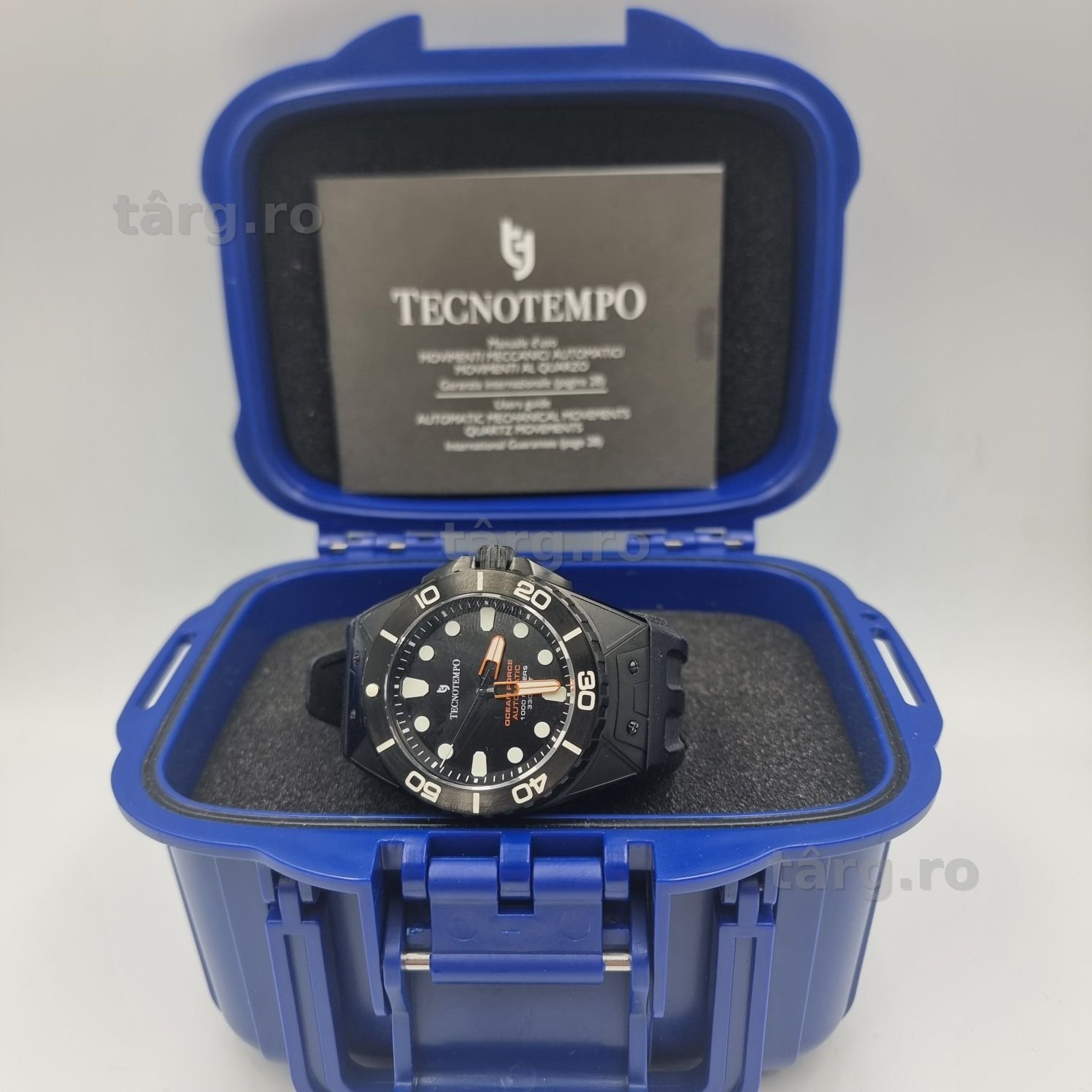 Amanet F28: Ceas TecnoTempo Ocean Force Automatic Editie limitata (L)