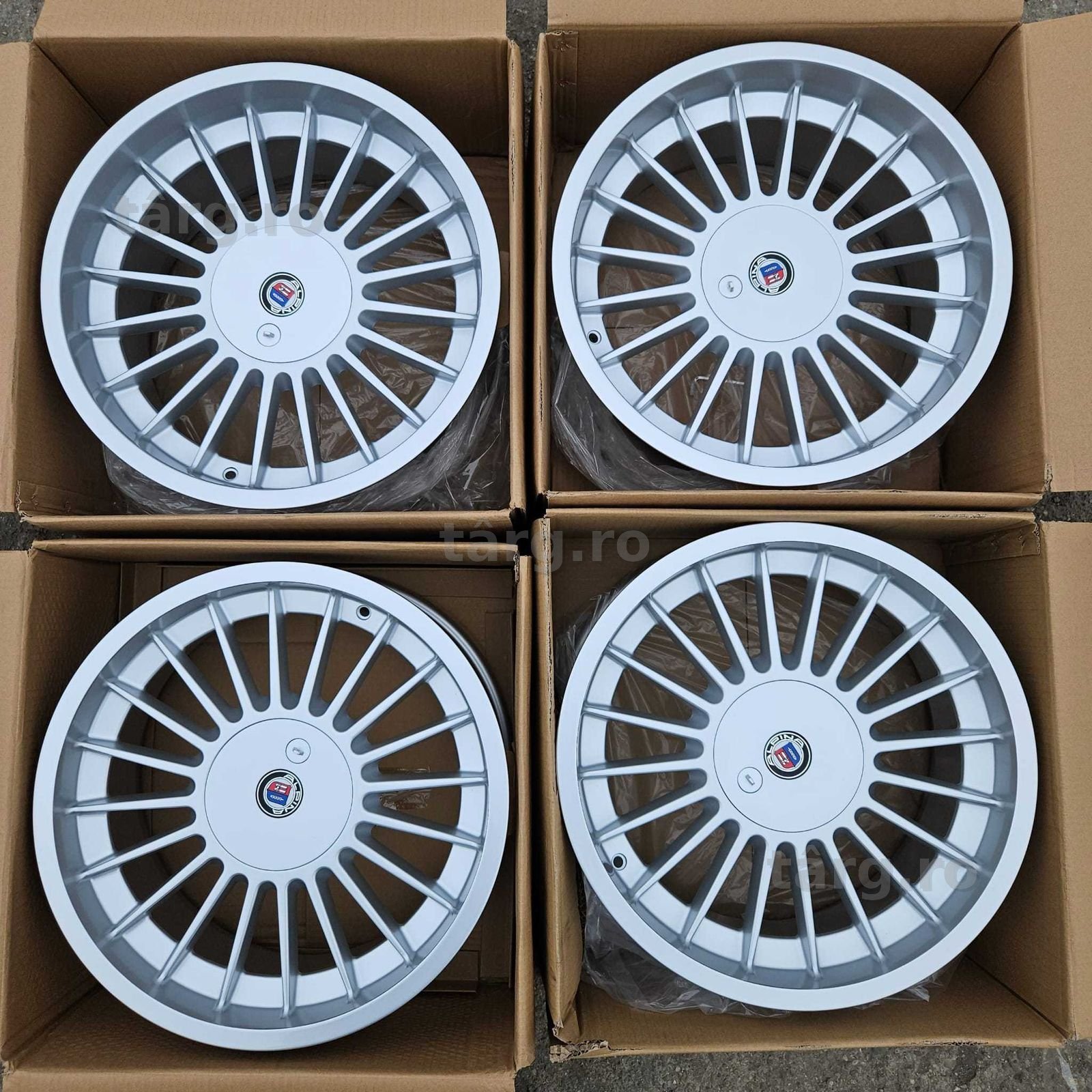 Jante noi Alpina R18 in doua latimi 5x120