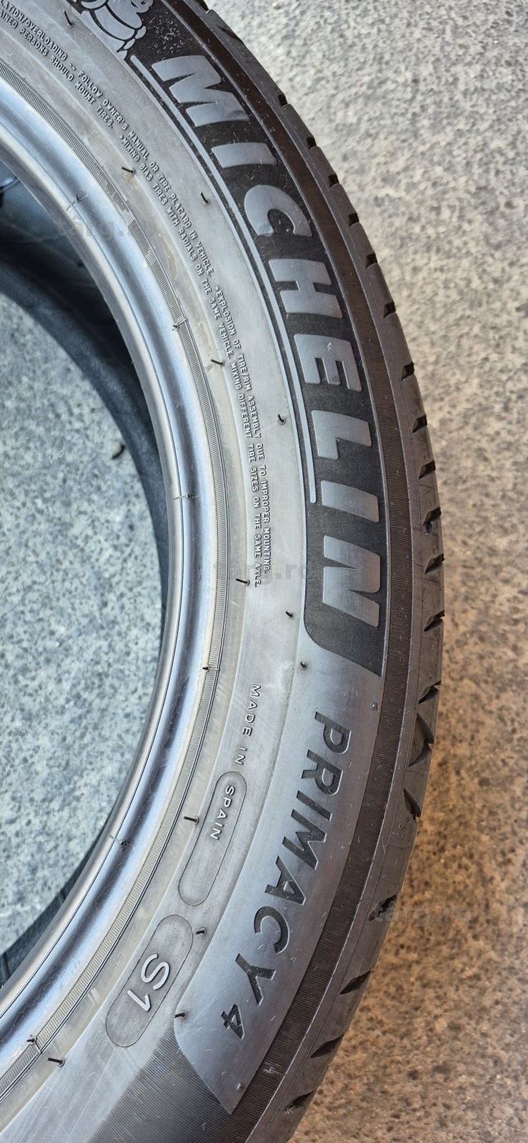 4 anvelope vara ca noi Michelin 235/50/19,dot 2024.Pretul este pe buc. 6