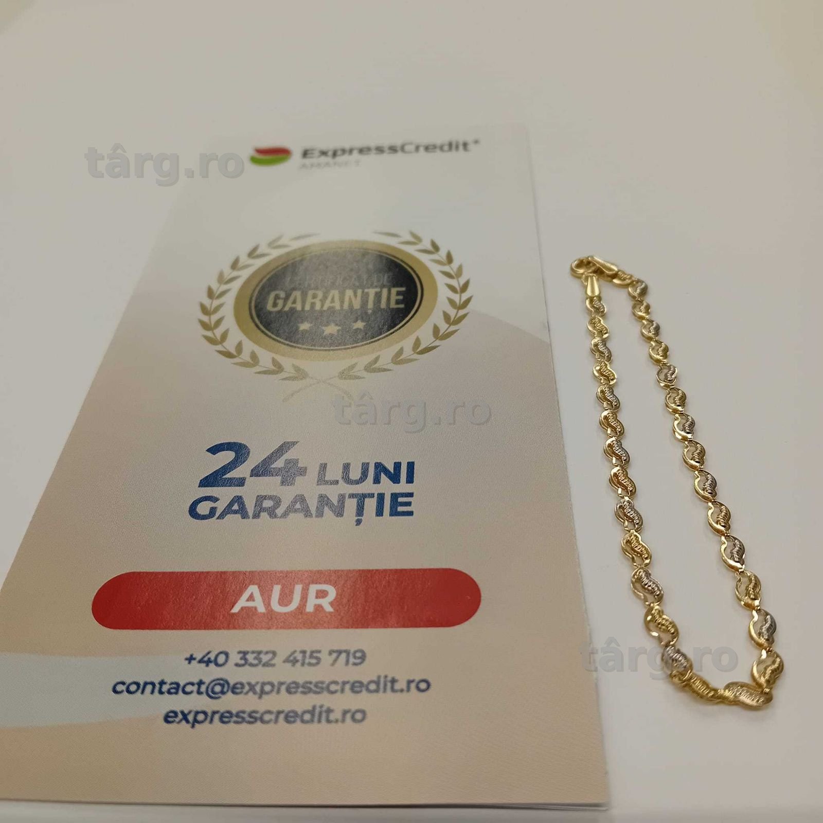 Bratara aur14k (ag49 Esplanada b.8768)