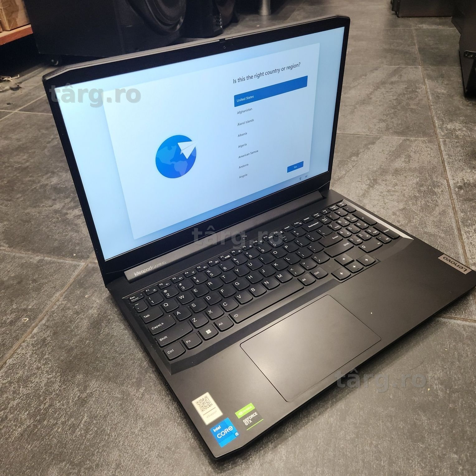 Hope Amanet P11 - Lenovo Ideapad Gaming / i5-11320H / 8GB RAM / 1TB HDD / 256GB SSD / GEFORCE GTX 1650 / Garantie / 75178