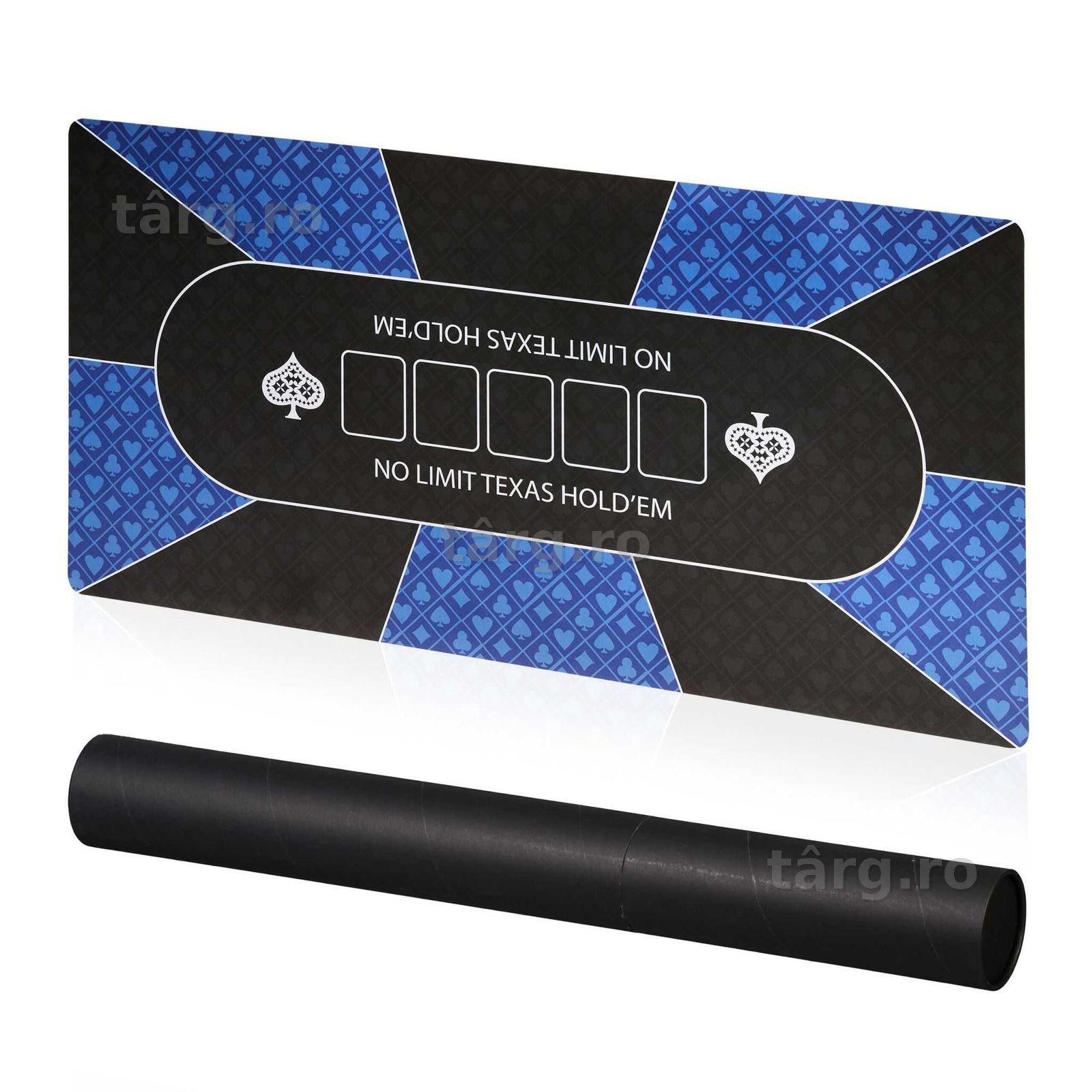 Covoras poker profesional 120 x 60 cm impermeabil baza antiderapanta