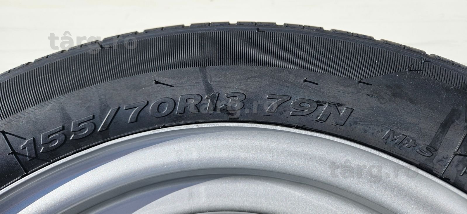 Roata remorca 155/70 R13 79N, Anvelopa SECURITY M+S pe Janta 4Jx13 4