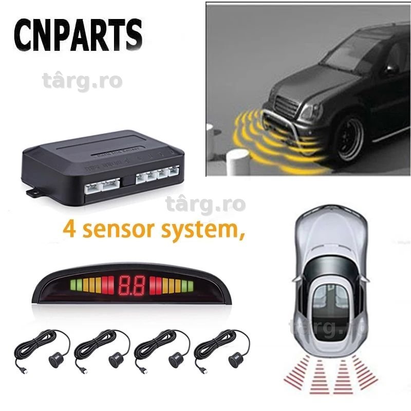 Kit Complet Senzor De Parcare Cu Display Led/ Calitate PREMIUM