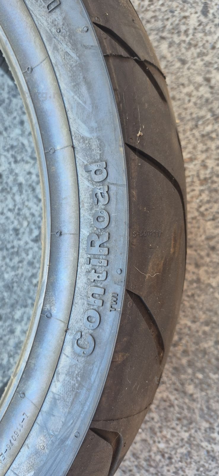 O anvelopa moto spate noua Continental 190/50ZR17 M/C 4