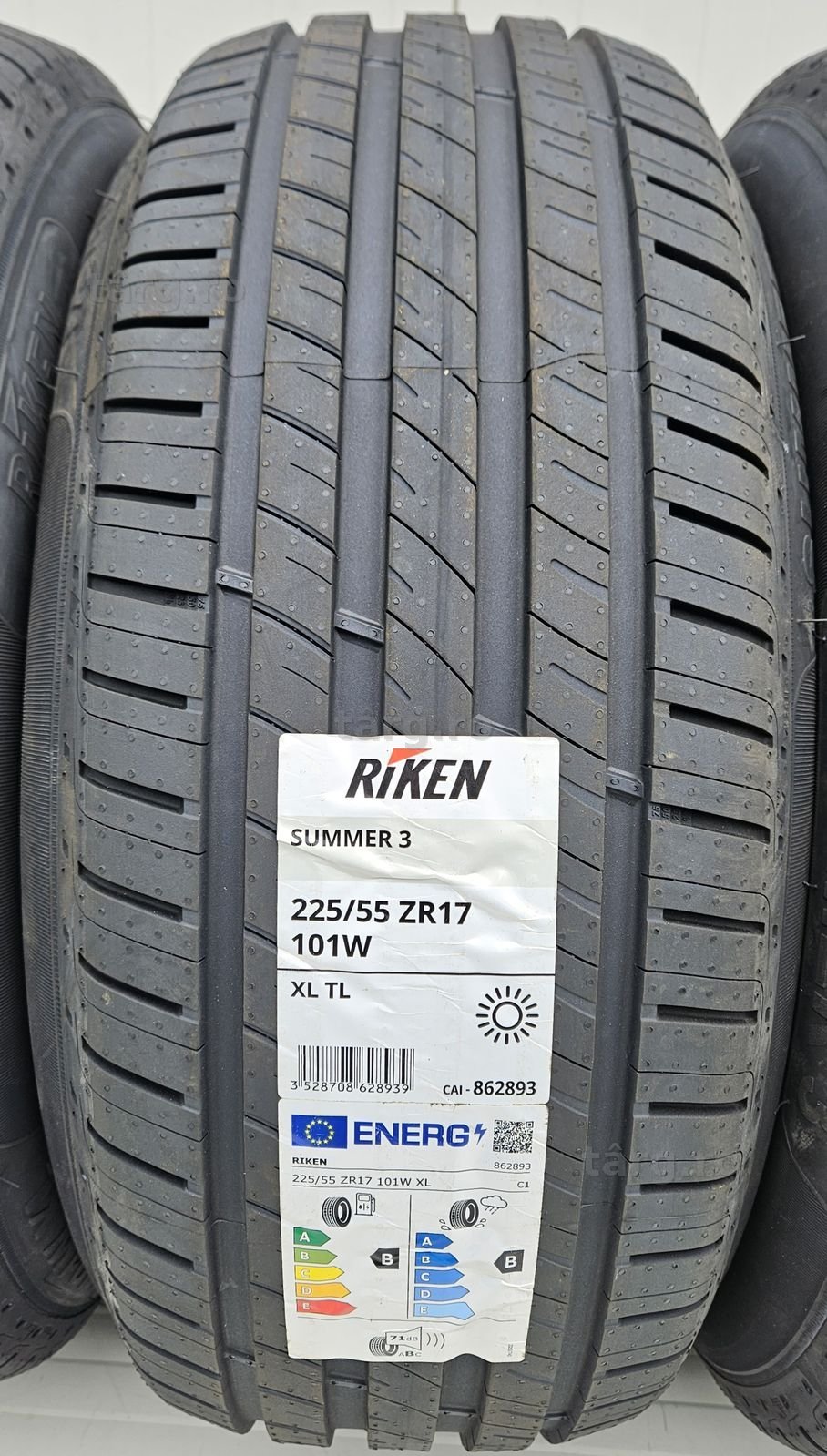 225/55 R17 101w xl Anvelopa Vara RIKEN (by Michelin) SUMMER 3 B/B/71 2