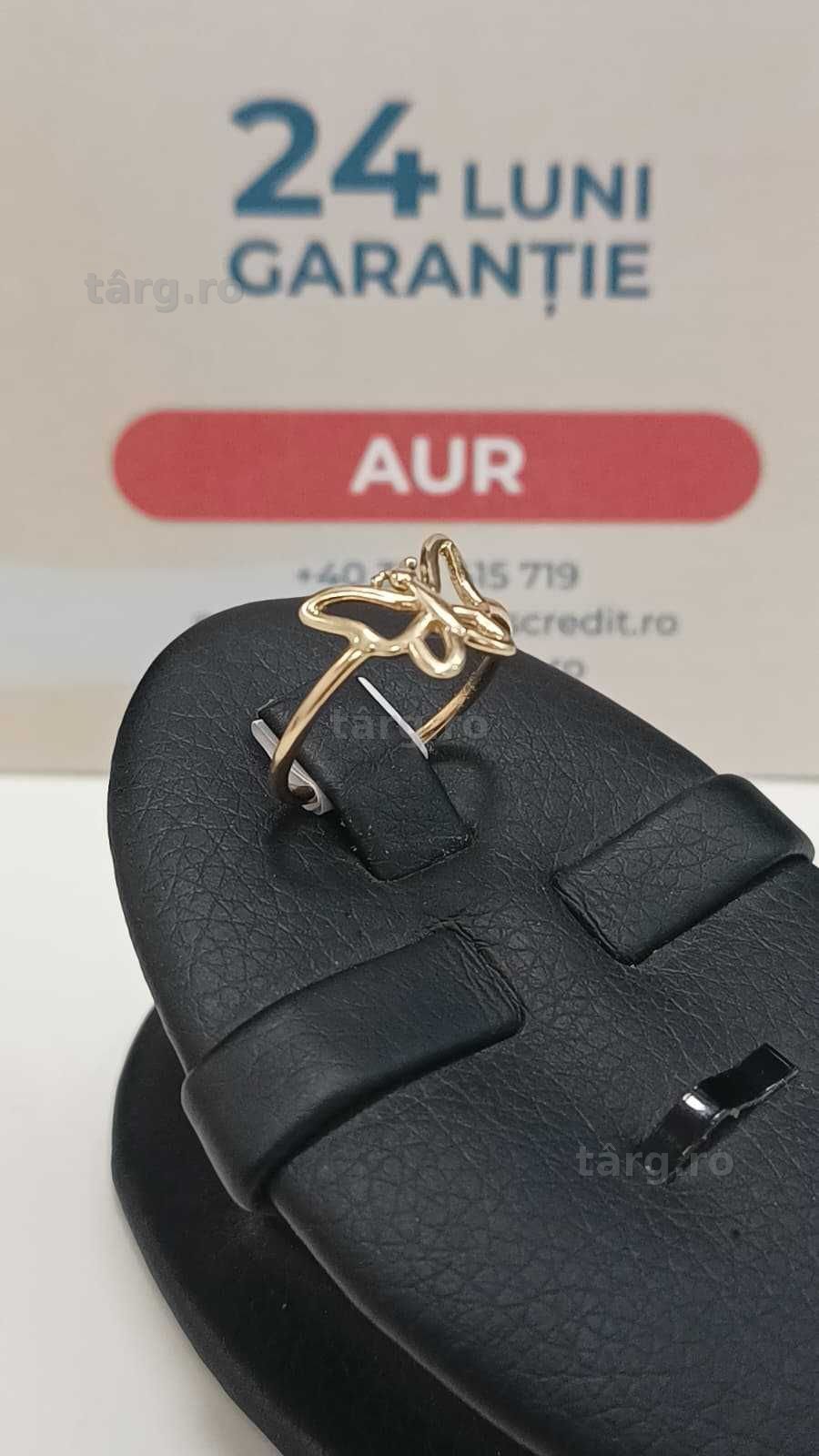 Inel aur 18K 2.30gr [AG24 Harlau B.46133.1] - Garantie 2 ani! 2