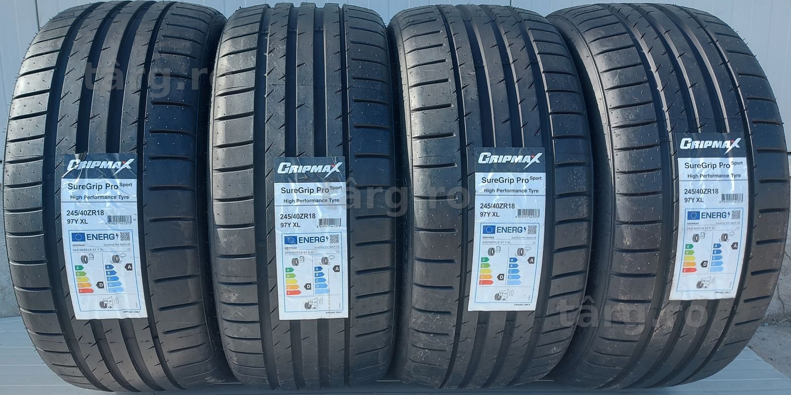 245/40 R18, 97Y, GRIPMAX SureGrip ProSport XL , Anvelope de vara