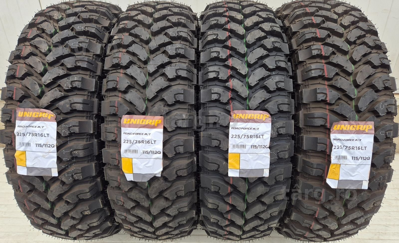 225/75 R16, 115Q, UNIGRIP M/T, Anvelope Mud Terrain M+S
