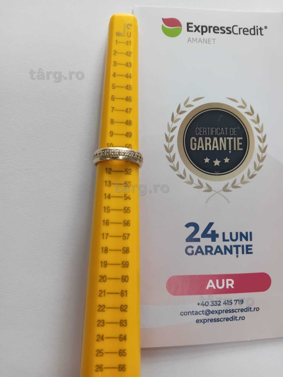 (Ag33) Inel Aur 14K/Garantie 2 ani 3