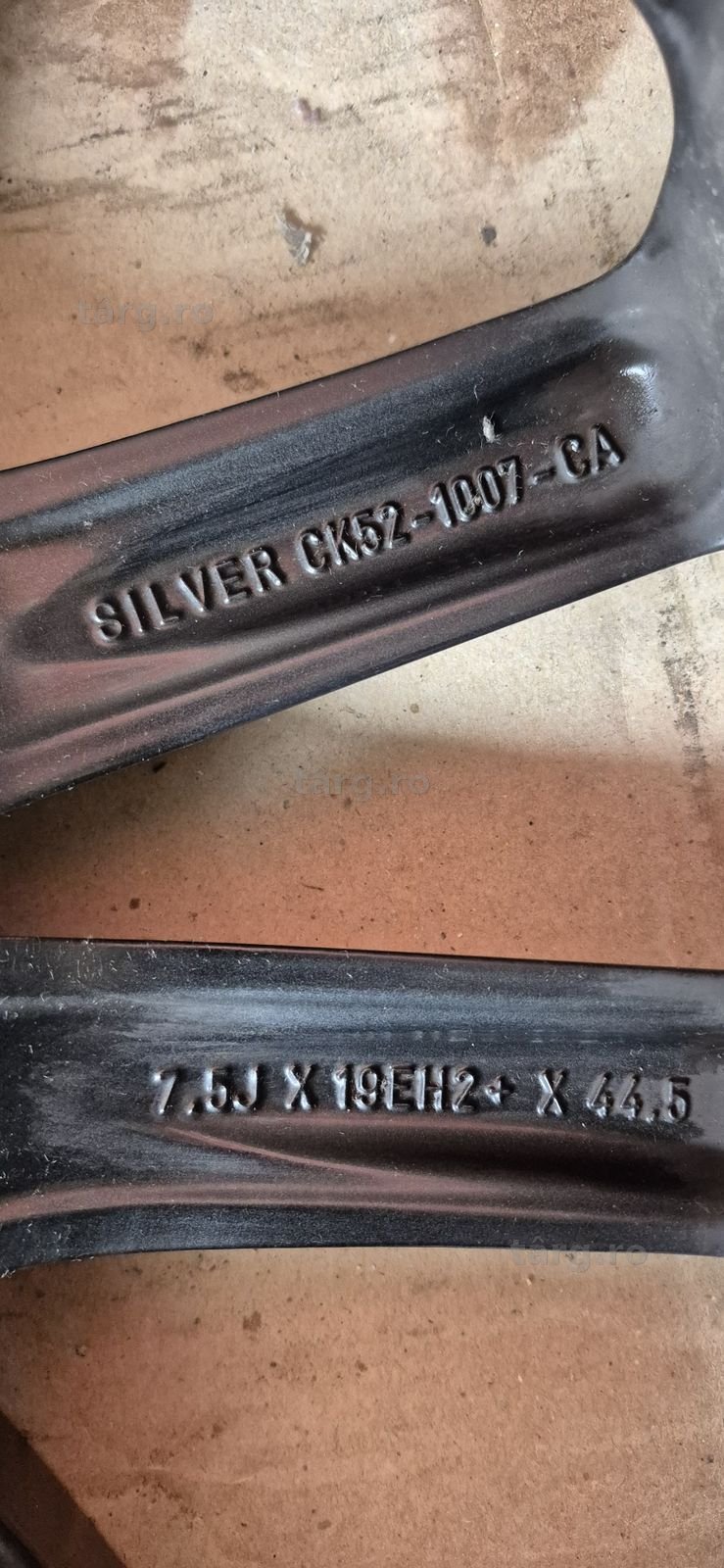 4 jante aliaj originale Land Rover R19;7,5J×19H2,ET.44 4