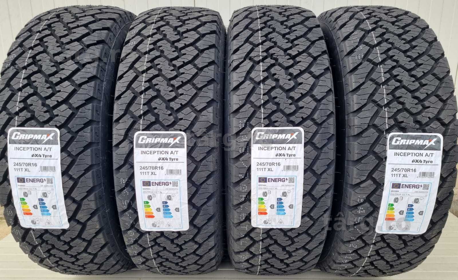 245/70 R16, 111T XL, GRIPMAX Inception All Terrain, Anvelope mixte M+S 3