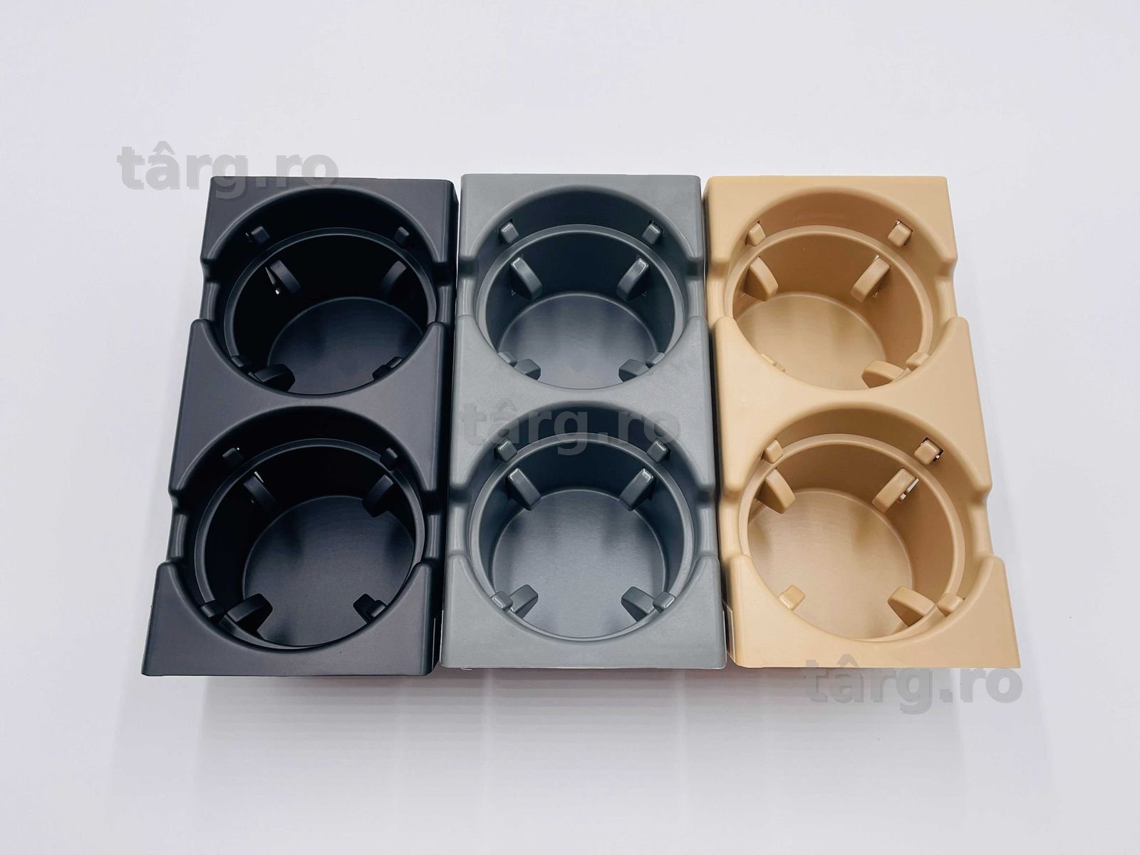 Suport Pahare Cup Holder negru gri bej compatibil BMW Seria 3 E46
