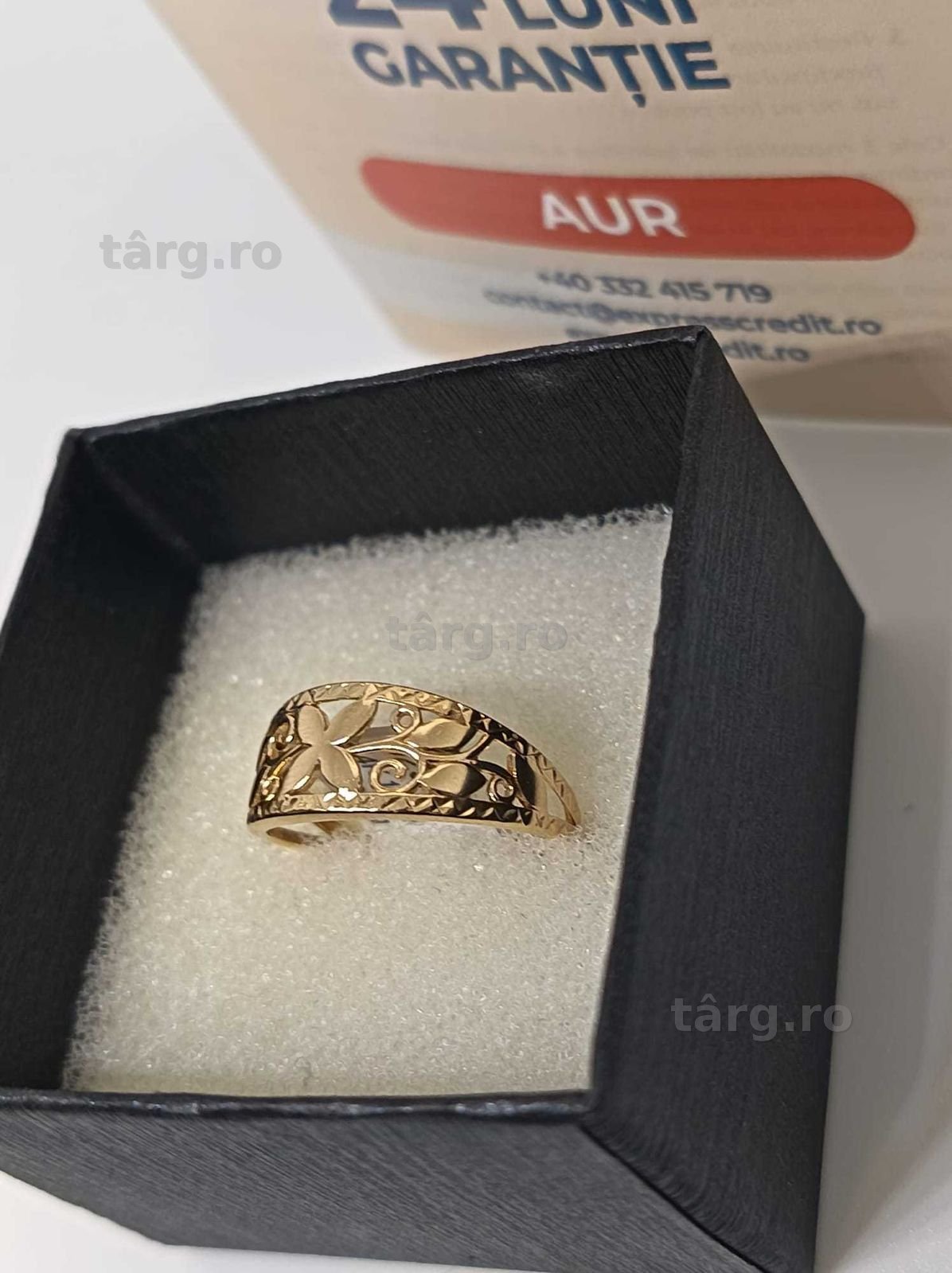 Inel Aur 14K 1.85g (Ag4 Dacia B.52100) Garantie 2 ani 2