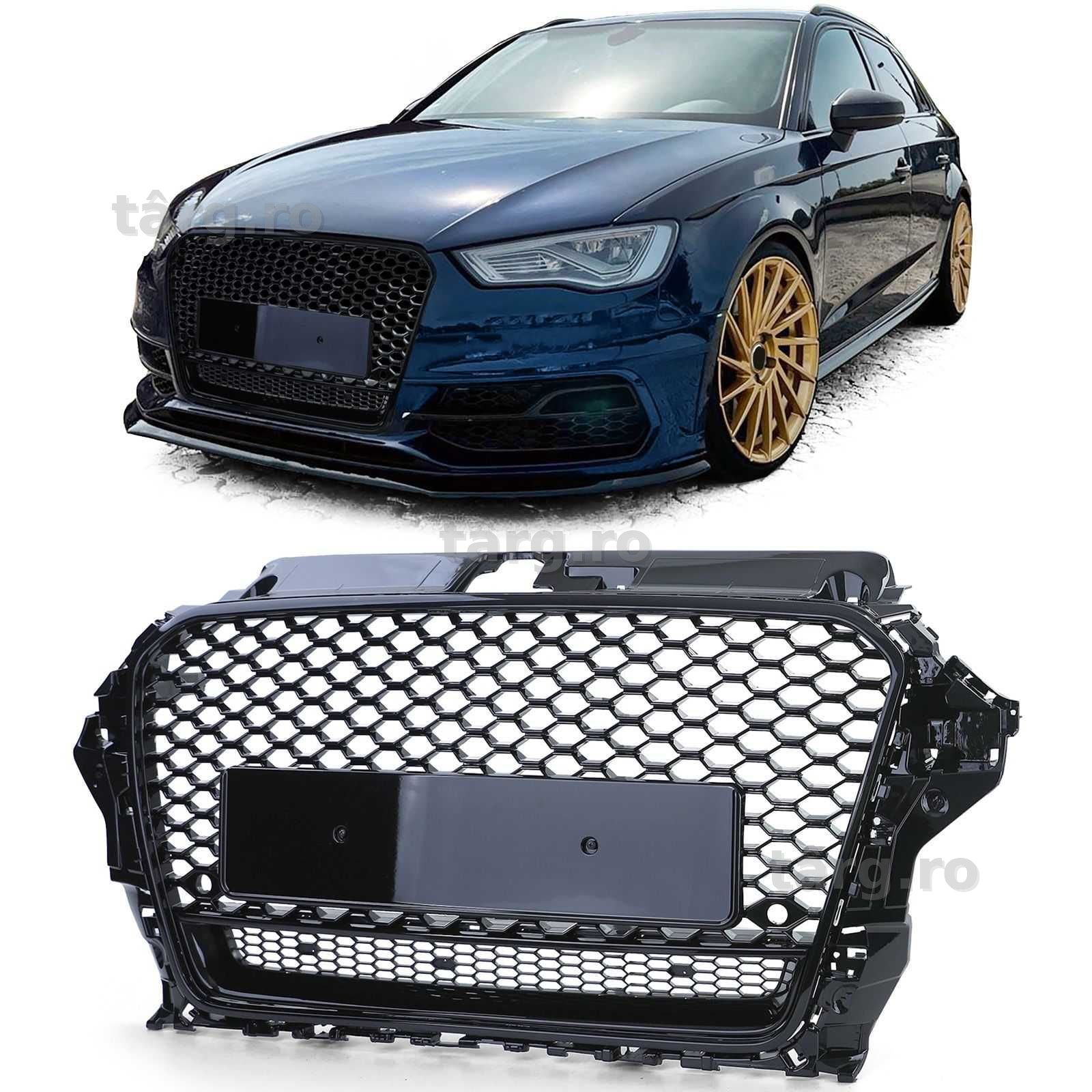 Grila Audi A3 8V GT RS Style negru lucios (12-16)