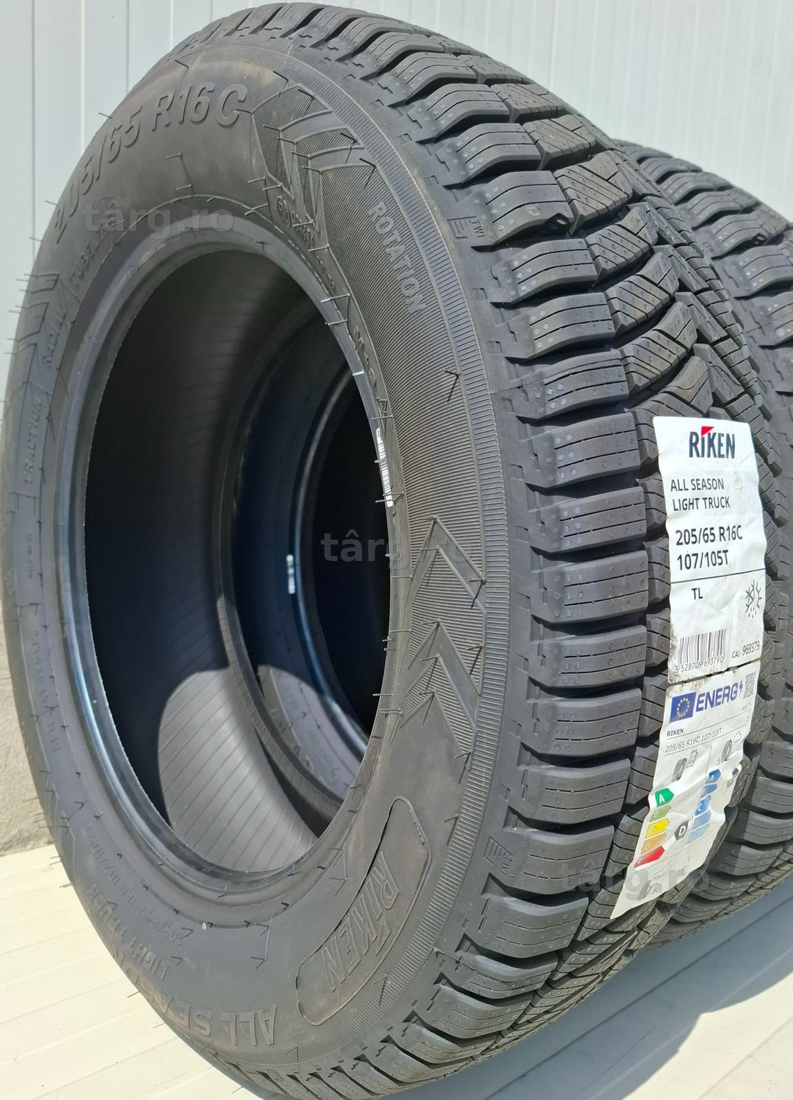 205/65 R16C, 107T, RIKEN All Season Light Truck,Anvelope mixte M+S 3