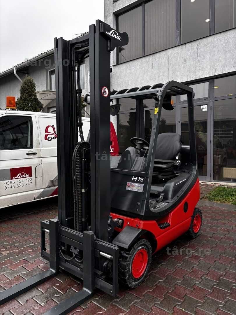 Stivuitor - Motostivuitor Linde H16-03T GPL Anul fabricației 2006